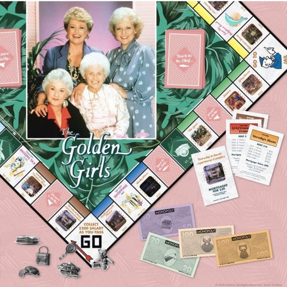 NWT The Golden Girls Monopoly - Factory Sealed - Picture 2 of 14